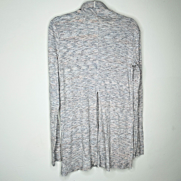 We The Free Ivory Multi-Color Long Sleeve Open Back Turtleneck Tunic Medium - Picture 4 of 15